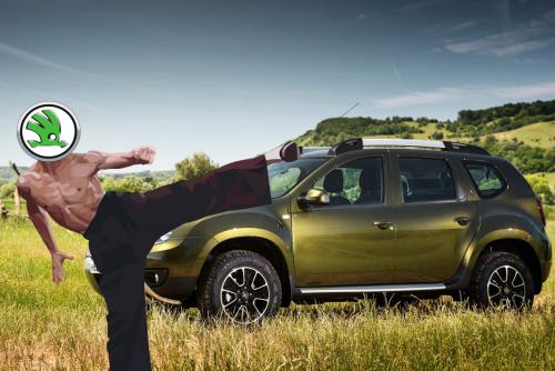 Собрались бить по бюджету: Skoda планирует «сместить с трона» Renault Duster