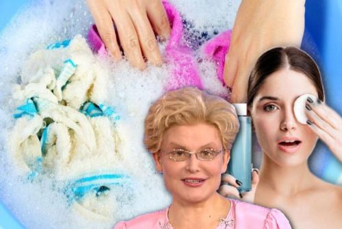 Стирает трусы и макияж: Малышева рассказала, как заменить мицеллярную воду стиральным порошком